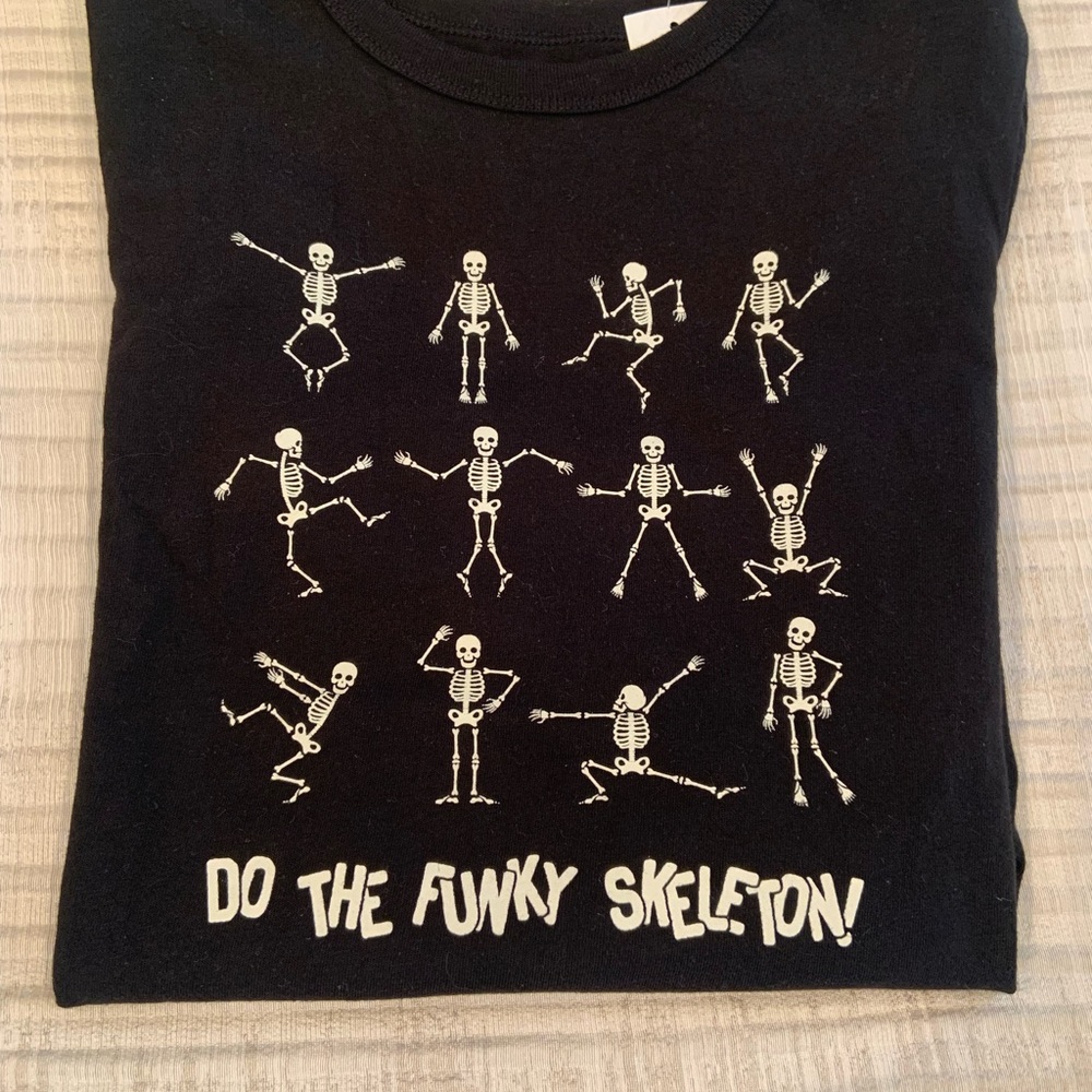 GAP Boys "Do the funky skeleton" t-shirt